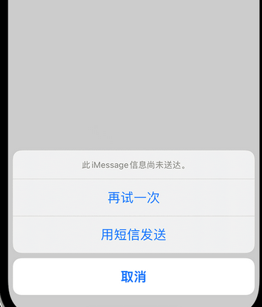 巴音郭楞apple维修iPhone上无法正常发送iMessage信息